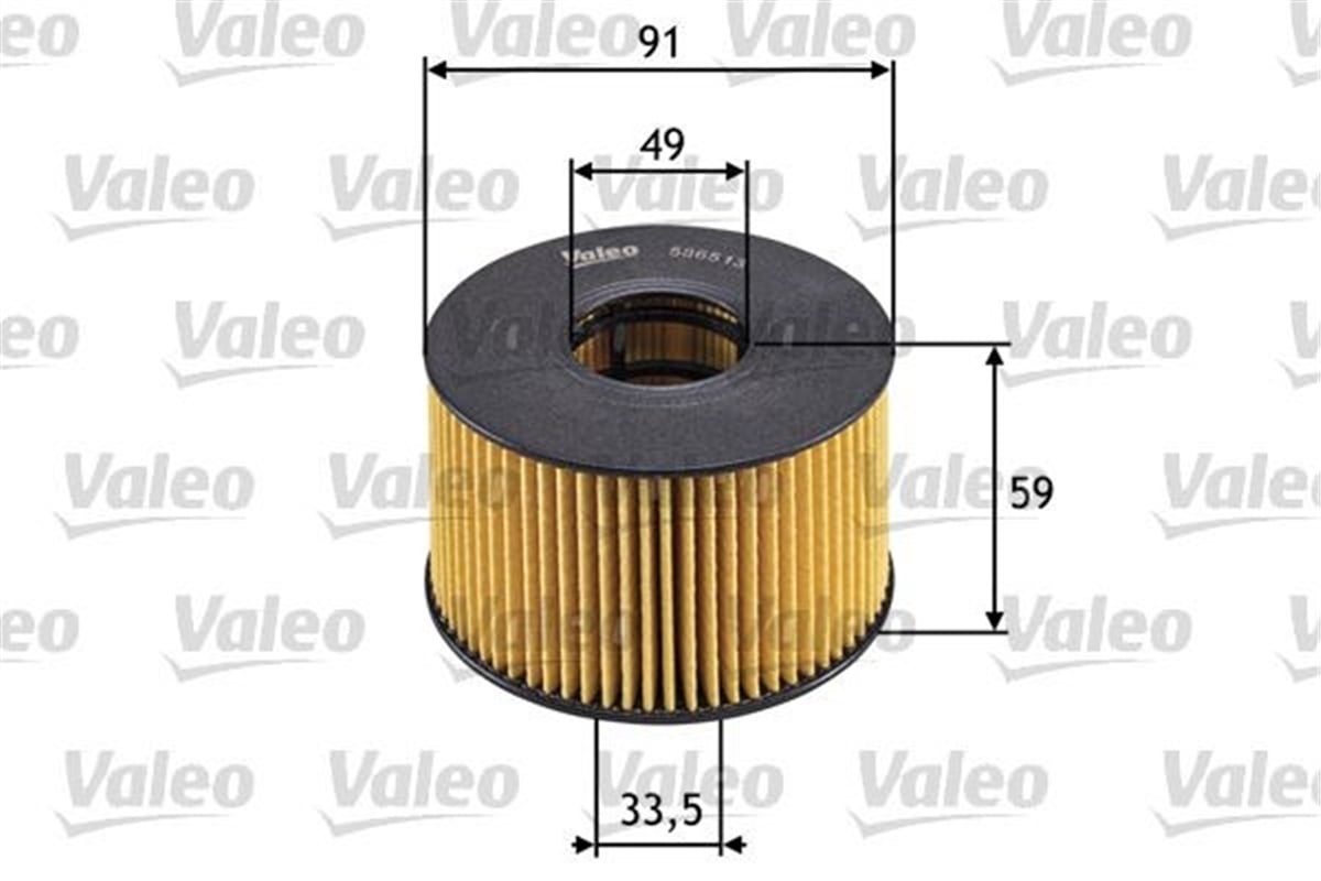 MONDEOYAĞ FİLTRESİ FORD MONDEO III 2.0 DI-TRANSIT VALEO 586513VALEOVALEO 586513