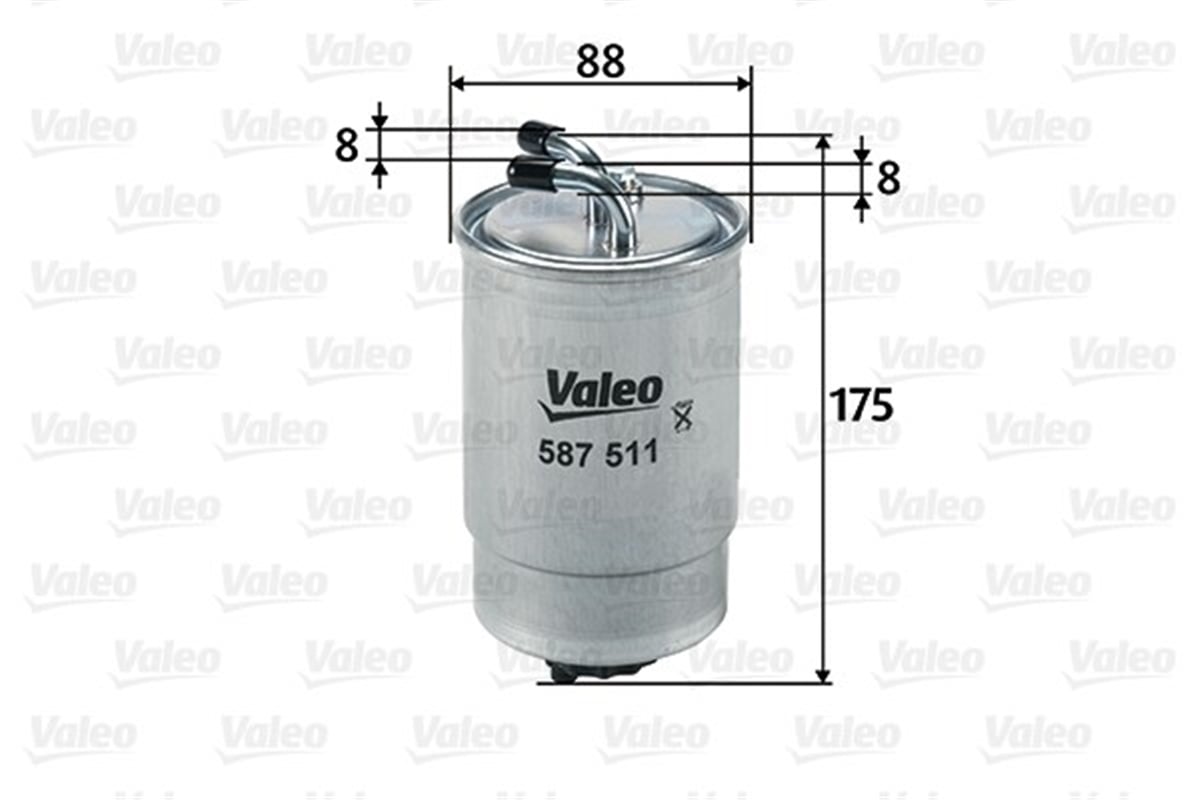 MONDEOYAKIT FİLTRESİ MAZOT FORD FIESTA IV 1.8 D-MONDEO II1.8 VALEO 587511VALEOVALEO 587511