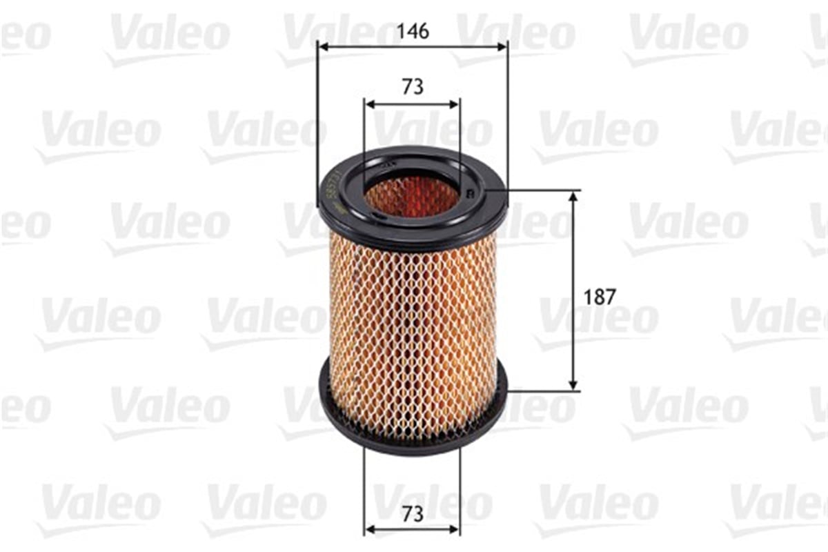 NISSANHAVA FİLTRESİ NISSAN PU 96 VALEO 585731VALEOVALEO 585731