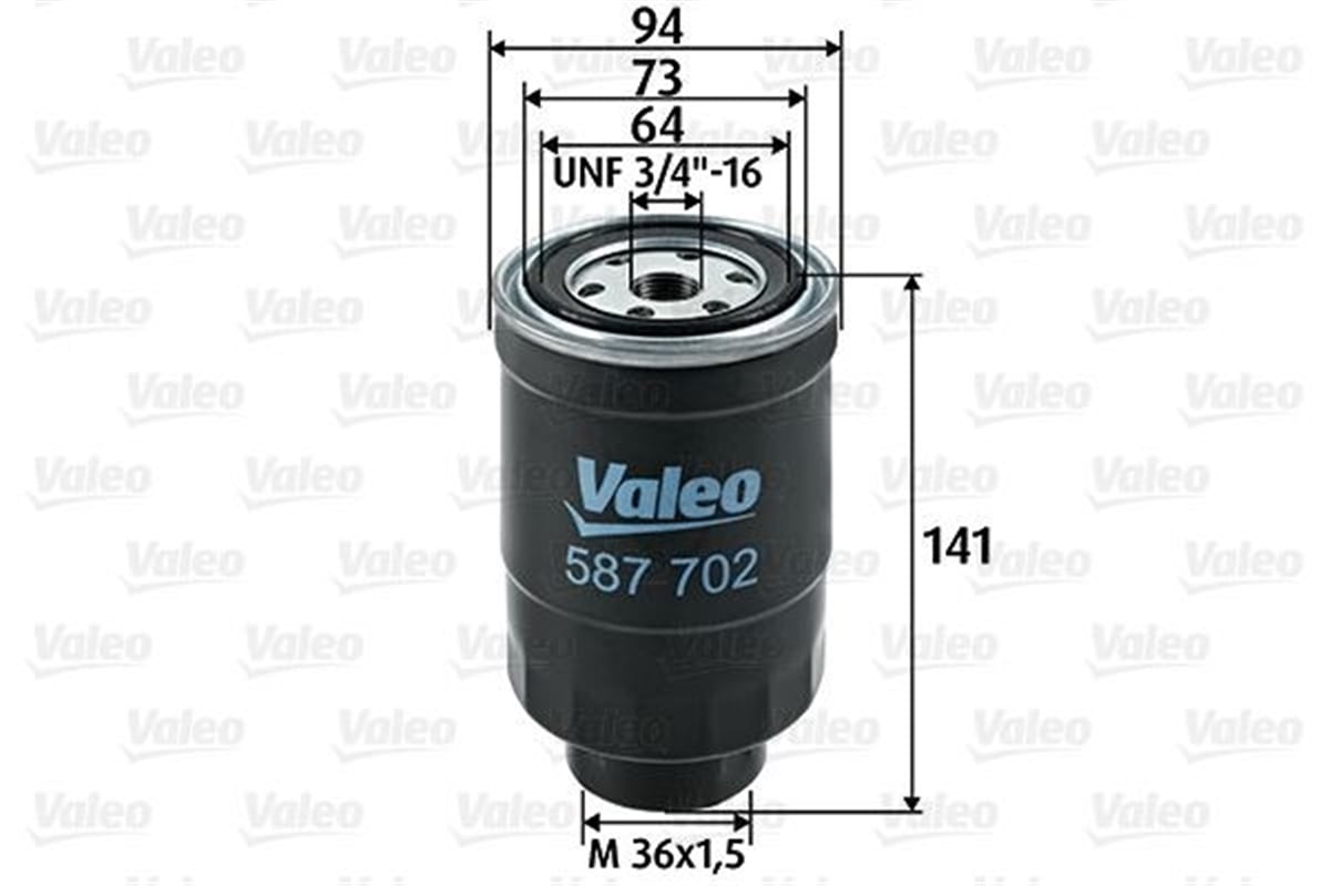 NISSANYAKIT FİLTRESİ MAZOT NISSAN TERRANO II 2.7 TDI VALEO 587702VALEOVALEO 587702