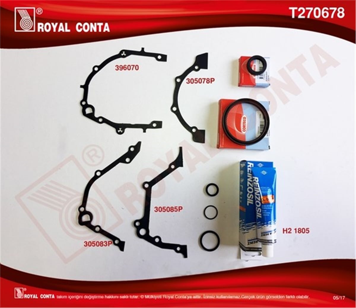 PALIOALT TAKIM CONTA PALIO 1.2 8V YM 60-65 HP ROYAL T270678ROYALROYAL T270678