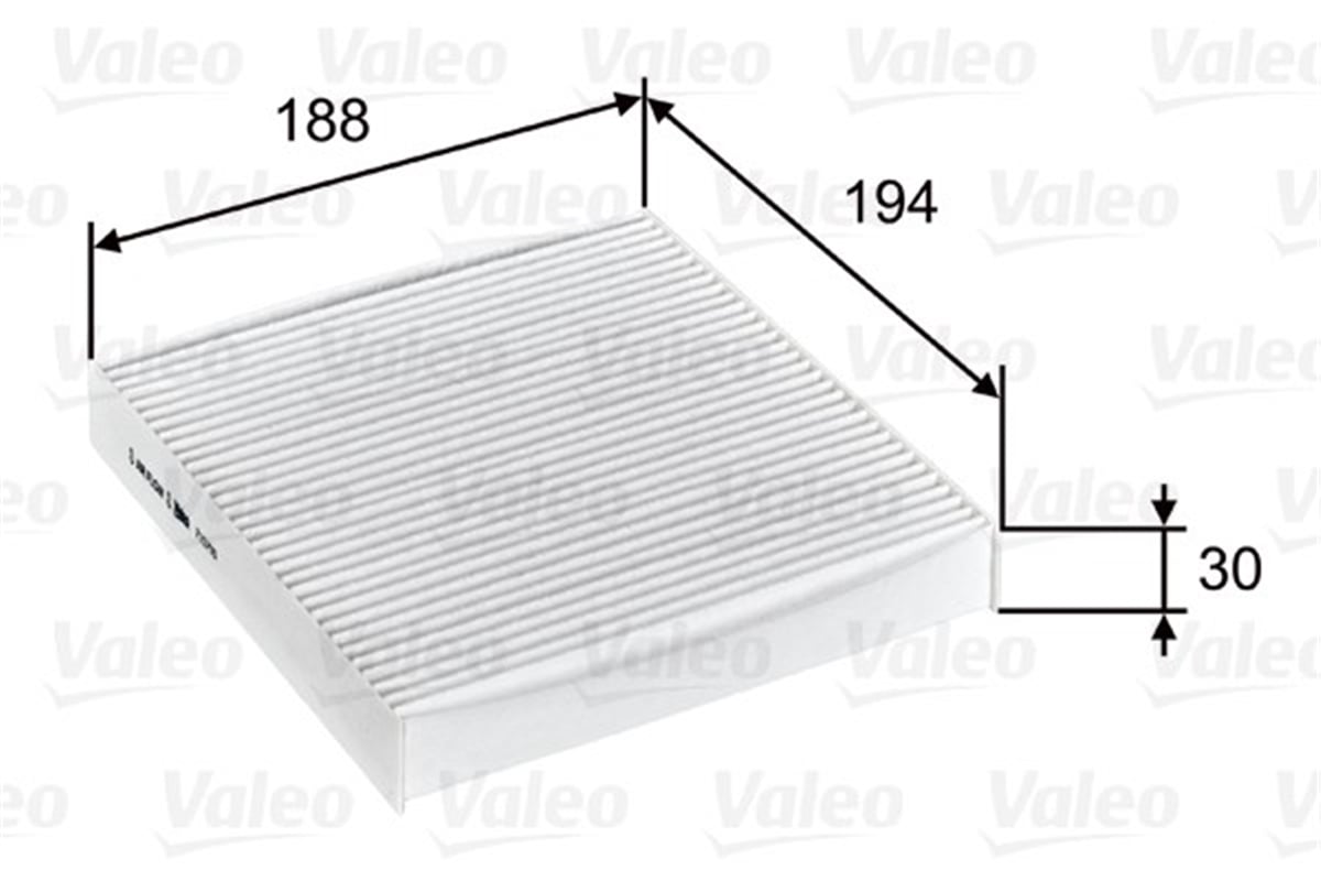 PANDAPOLEN FİLTRESİ FIAT PANDA III PA VALEO 715755VALEOVALEO 715755