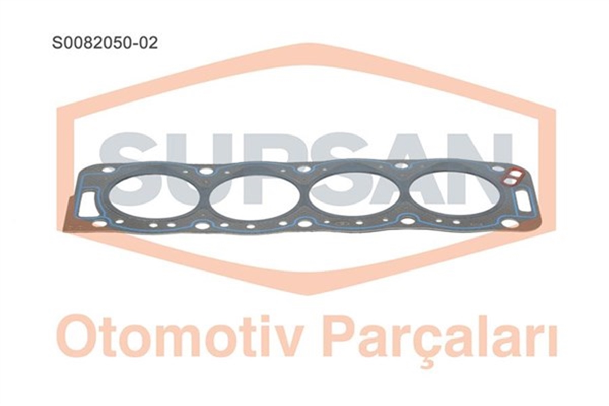 PARTNERCONTA SİLİNDİR KAPAK PEUGEOT PARTNER - CITROEN BERLİNGO ENG. XUD9TE-TF SUPSAN S0082050-02SUPSANSUPSAN S0082050-02