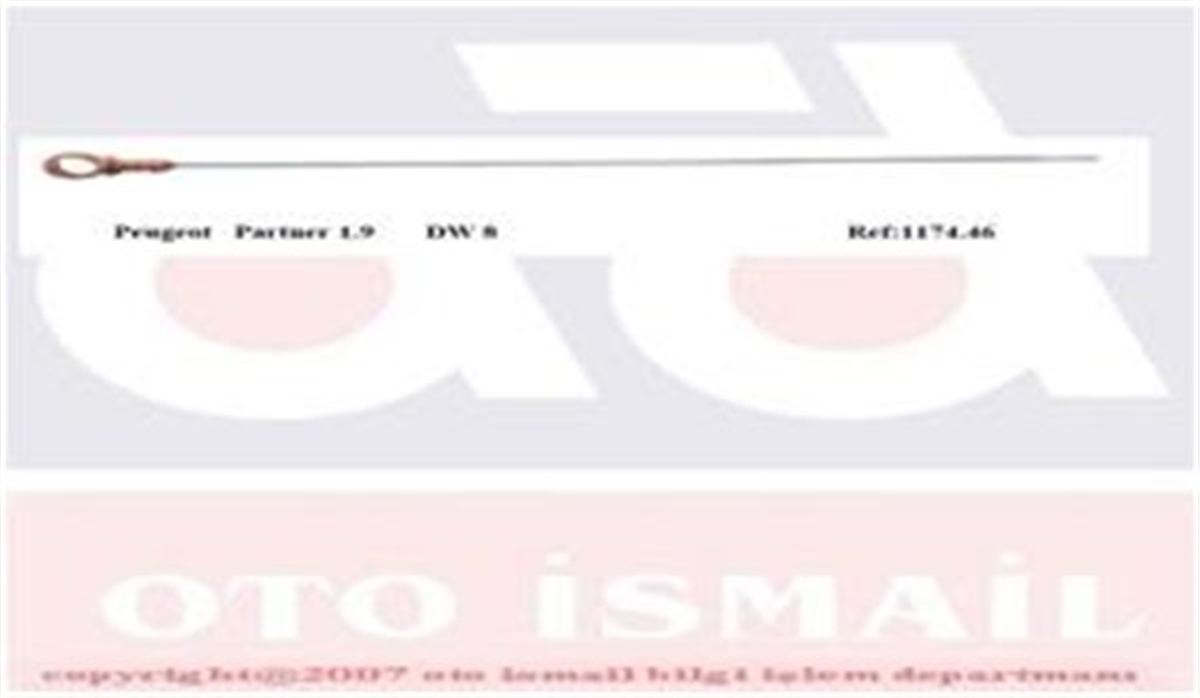 PARTNERYAĞ ÇUBUĞU PARTNER 1.9 DW8 WPI P7446WPIWPI P7446