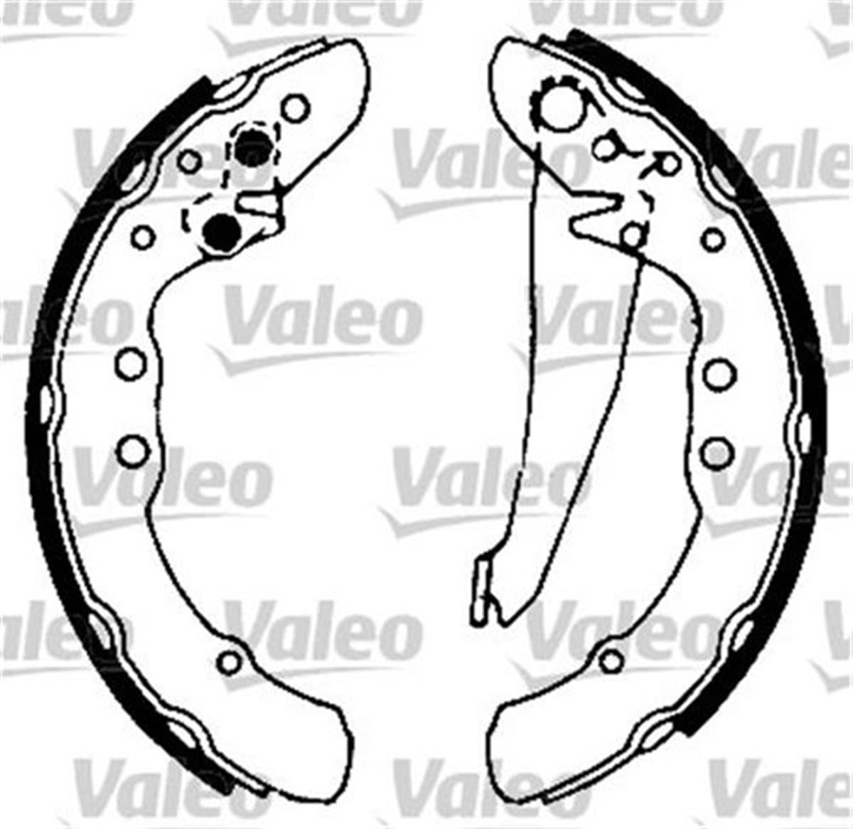PASSATARKA PABUÇ BALATA CADDY II-GOLF III-PASSAT 90-97 230X40 GS8113 VALEO 562081VALEOVALEO 562081