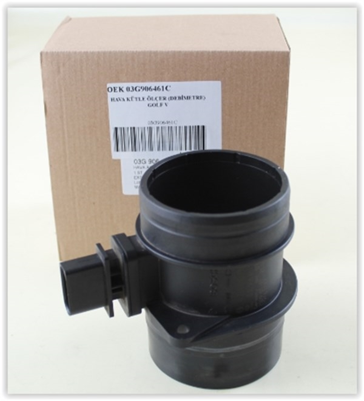 PASSATHAVA KÜTLE ÖLÇER DEBİMETRE PASSAT-GOLF5-JETTA-A4-A6 2.0 TDI BKP-BKD-CBAA-CBAB-CAGA OEK 03G906461COEKOEK 03G906461C