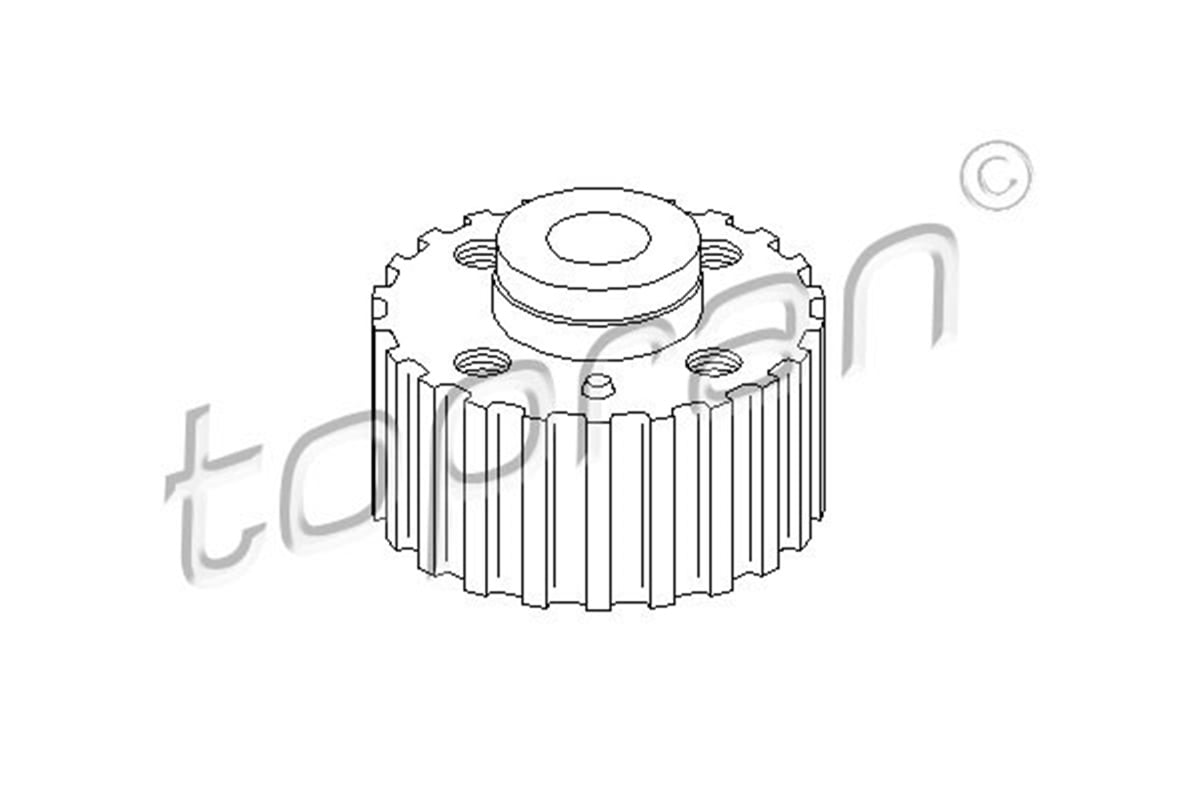 PASSATKRANK TRİGER KASNAĞI PASSAT-GOLF2-GOLF3-CADDY-TRANSPORTER T4 TOPRAN 100295755TOPRANTOPRAN 100295755