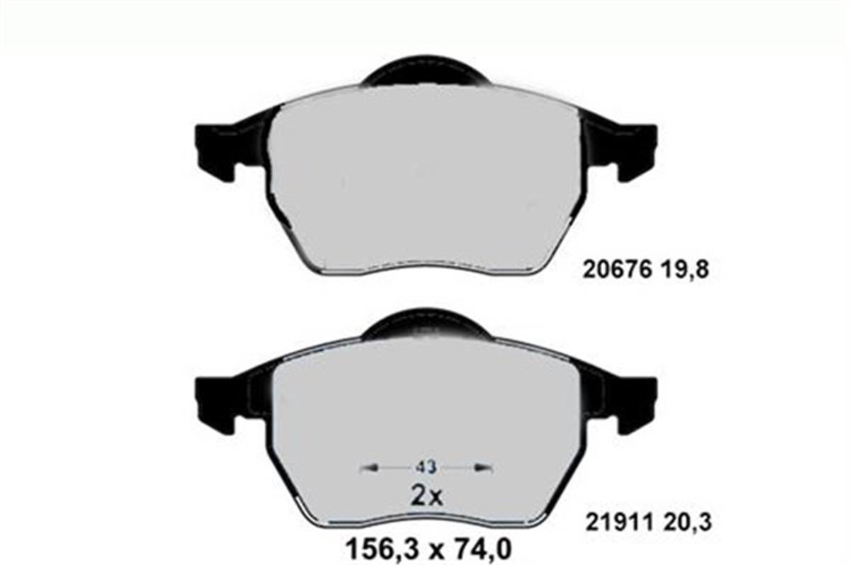 PASSATÖN BALATA BORA 98-05 -GOLF III 91-97 -GOLF IV 97-05 -PASSAT 94-96 -OCTAVIA 97 MARELLI 323700016100MARELLIMARELLI 323700016100