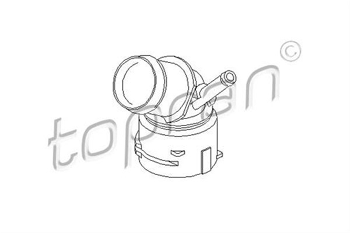 PASSATTERMOSTAT YUVASI FLANŞI CADDY III-GOLF V-PLUS-JETTA III-A3 1.9-2.0-PASSAT 1.6-1.9-POLO 1.2-1.4-1.6 TOPRAN 111242755TOPRANTOPRAN 111242755