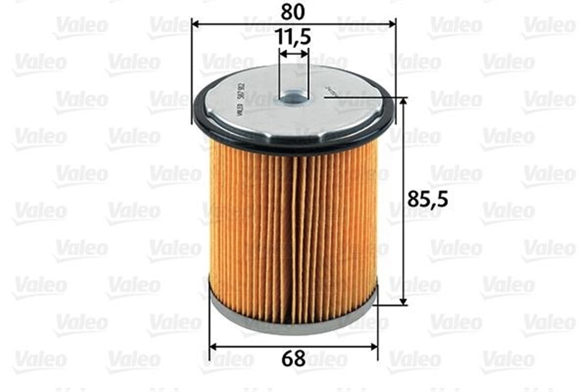 PEUGEOTYAKIT FİLTRESİ MAZOT PEUGEOT 406-406 COUPE 2.1 DT-TD VALEO 587912VALEOVALEO 587912