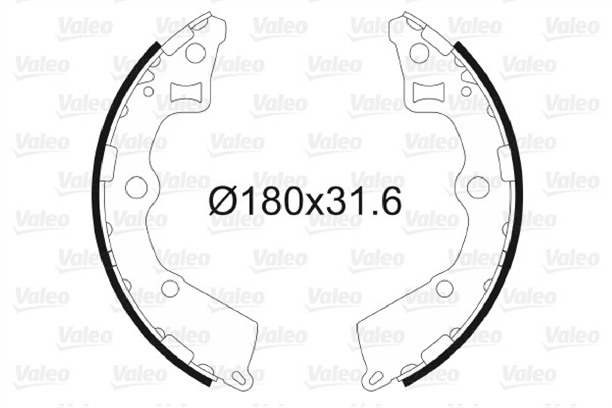 PICANTOPABUÇLU FREN BALATASI KIA PİCANTO 1.0.1.1 05 VALEO 564094VALEOVALEO 564094