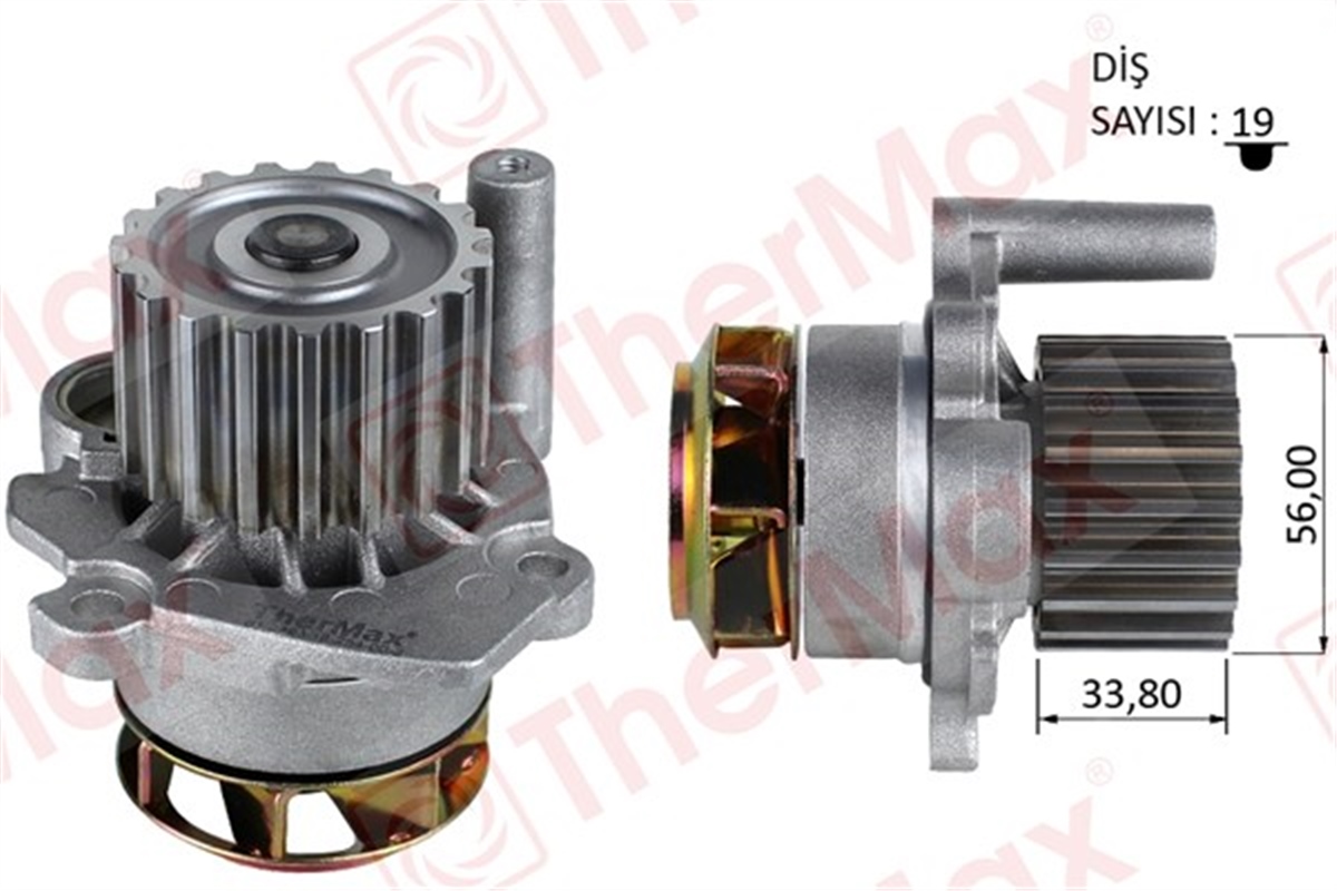 POLODEVİRDAİM POLO 99-01 -FABIA 00-07 IBIZA IV 02-09 1.4TDI AMF-BNM-BNV THERMAX T01.249THERMAXTHERMAX T01.249