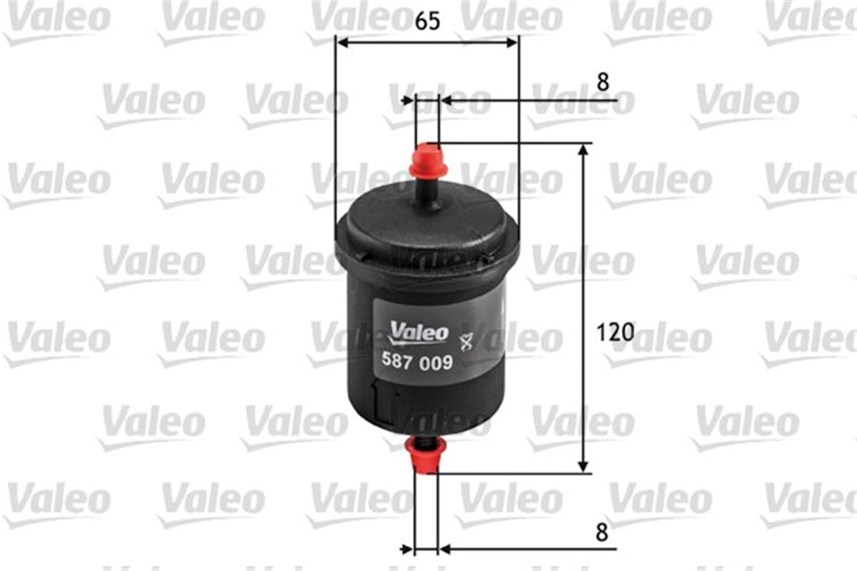 PUNTOYAKIT FİLTRESİ BENZİN FIAT PUNTO I 1.1 55 VALEO 587009VALEOVALEO 587009