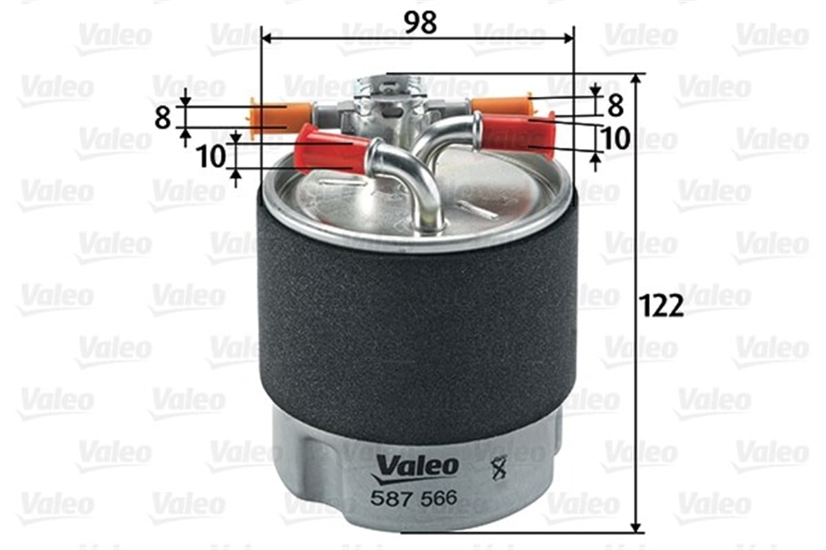 QASHQAIYAKIT FİLTRESİ MAZOT NISSAN QASHQAI-XTR VALEO 587566VALEOVALEO 587566
