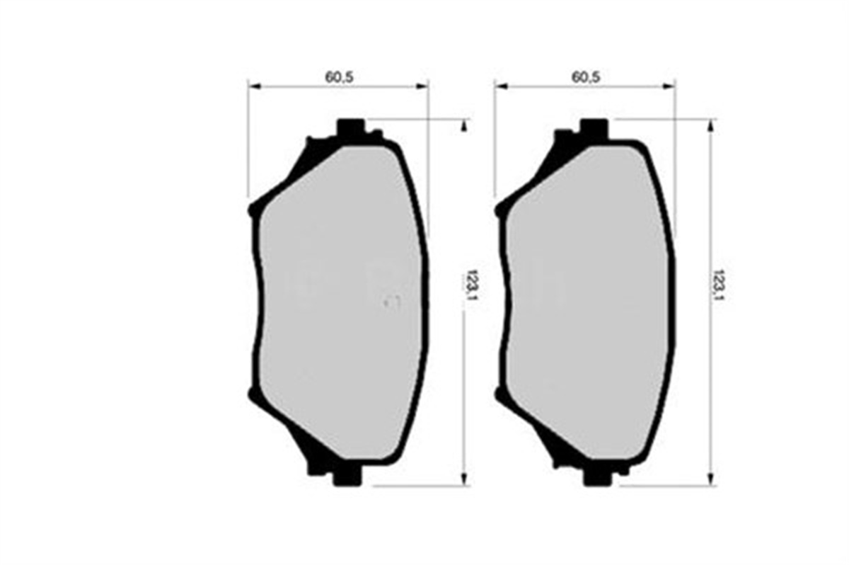 RAV 4ÖN BALATA RAV 4 II 1.8 VVTI-2.0VVTI-2.0 D-4D 4WD 00 11.05 MARELLI 323700015200MARELLIMARELLI 323700015200