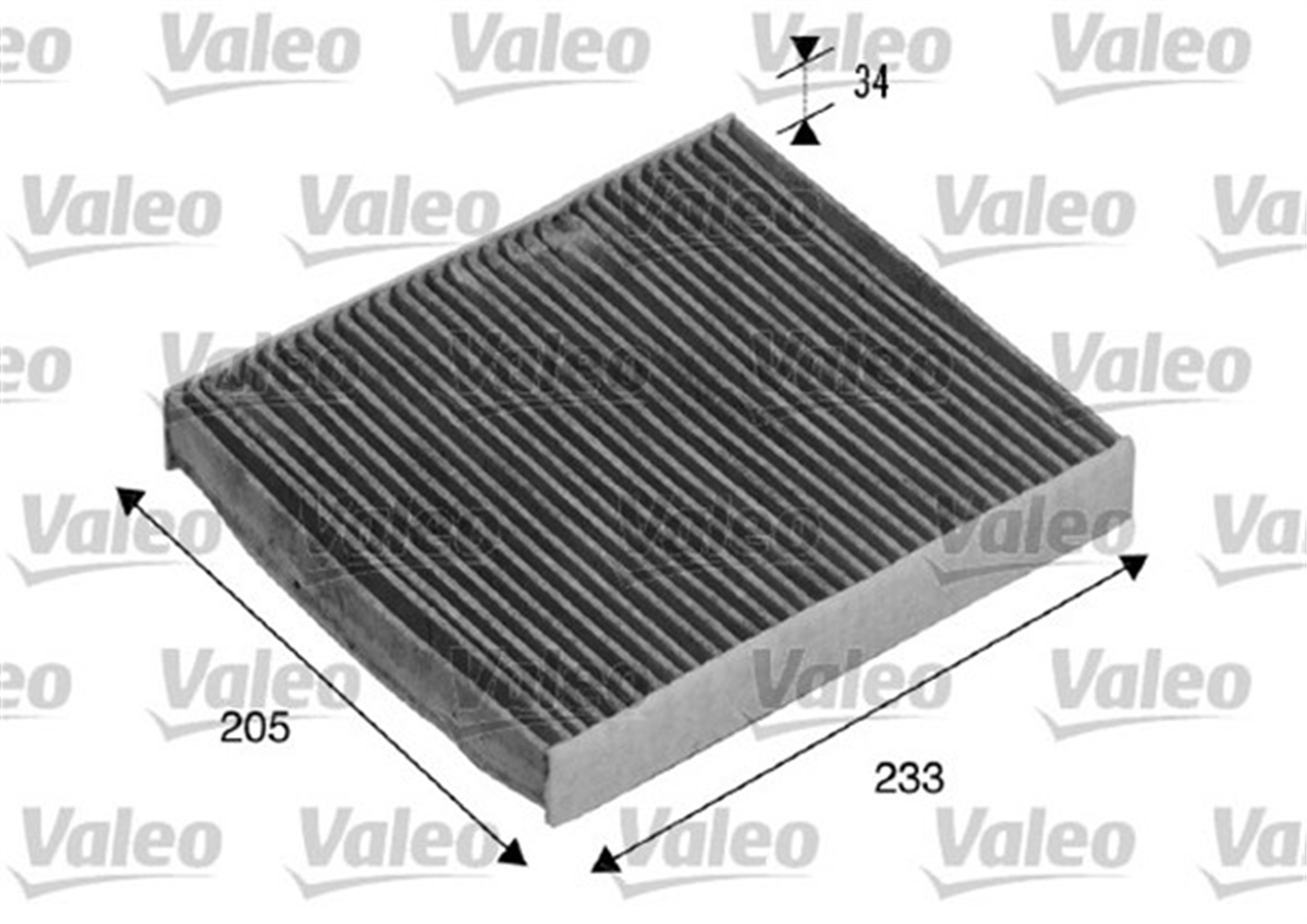 S40POLEN FİLTRESİ KARBONLU FOCUS II 1.6TDCİ 1.8 2.0 2004-201212 VOLVO S40 C70 V50 C30 2004-2012 VALEO 715511VALEOVALEO 715511