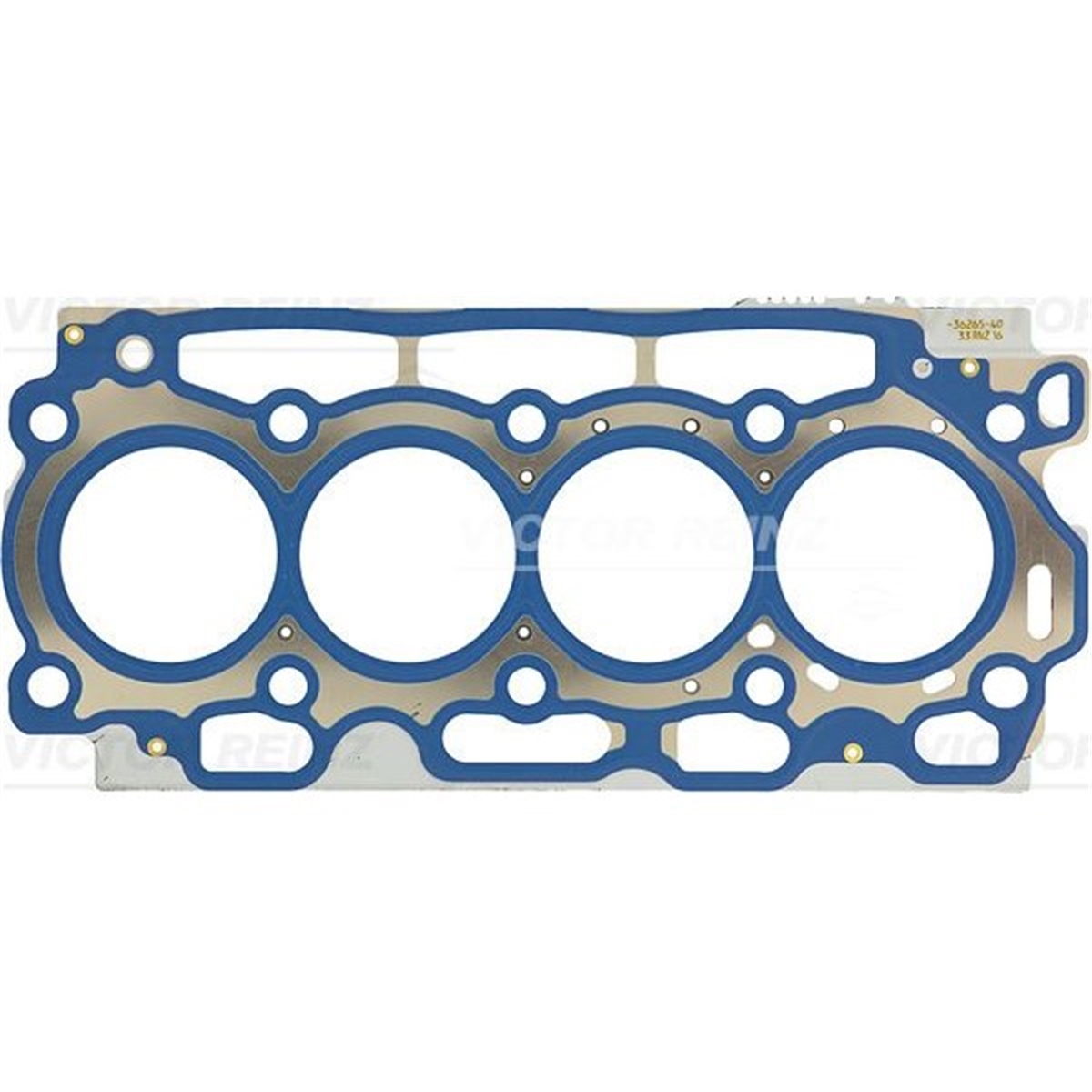 S40SİLİNDİR KAPAK CONTASI 5 DELİK 1.45MM FOCUS II-FIESTA V-P207-P307-P308-PARTNER-C2-C3-C4-BERLINGO VOLVO V50 S40 S80 V70 V.REINZ 613626540V.REINZV.REINZ 613626540