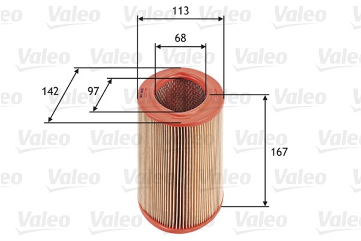 SAXOHAVA FİLTRESİ PEUGEOT 106 1.1I-CITROEN SAXO 1.1I VALEO 585623VALEOVALEO 585623