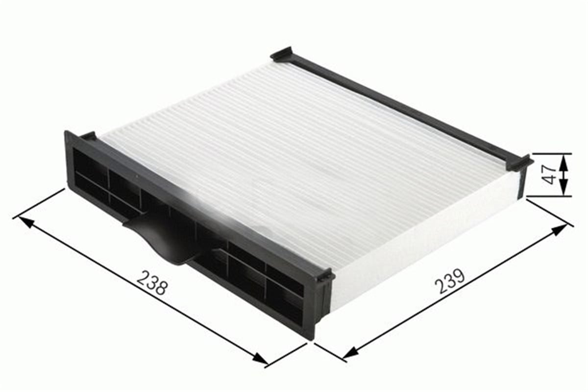 SCENICPOLEN FİLTRESİ SCENIC II 1.4-1.6-1.6 16V-2.0 16V-1.5DCI-1.9DCI-2.0DCI SARDES SC696SARDESSARDES SC696