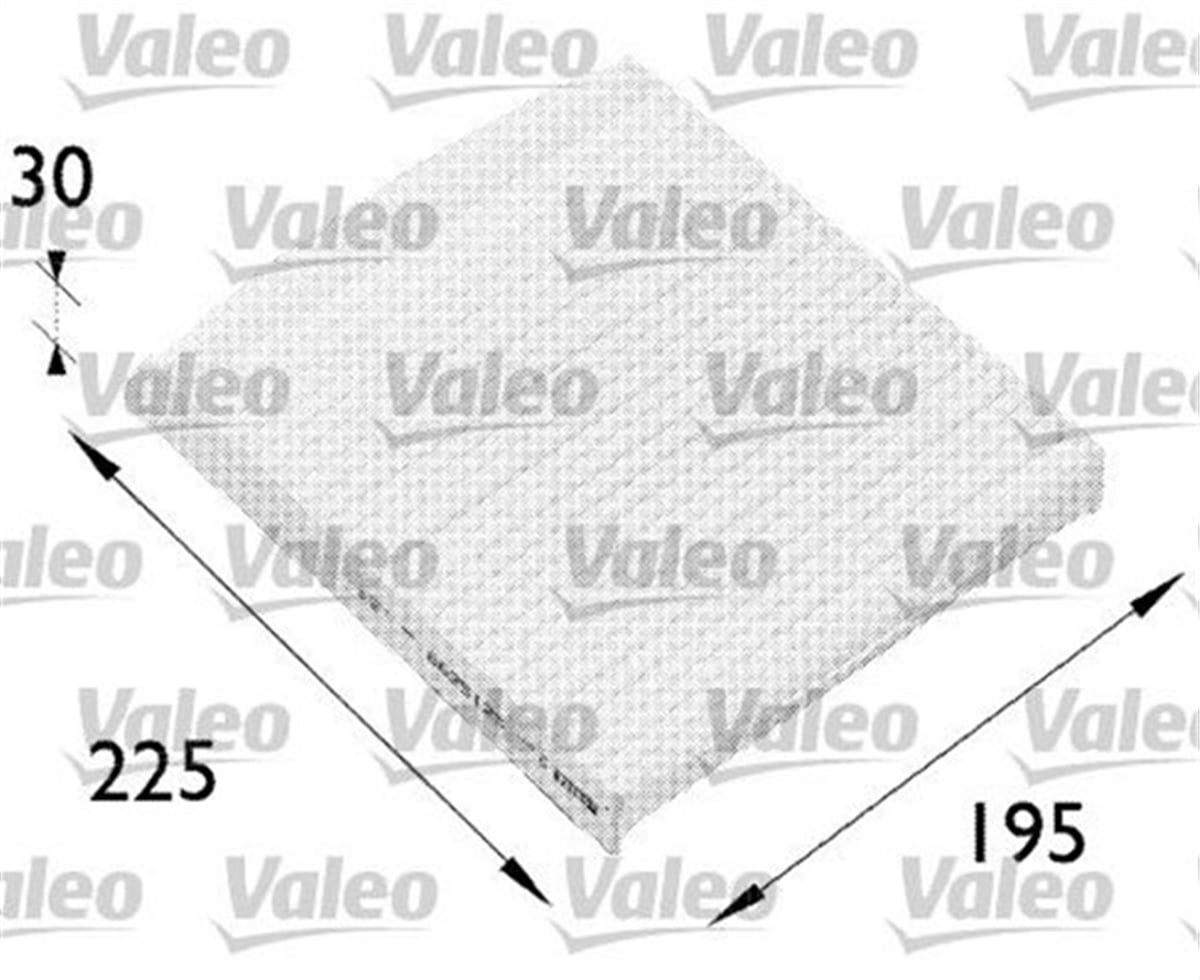 SCENICPOLEN FİLTRESİ SCENIC II-SCENIC RX4 99-03 KLİMALI KLİMALI VALEO 698512VALEOVALEO 698512