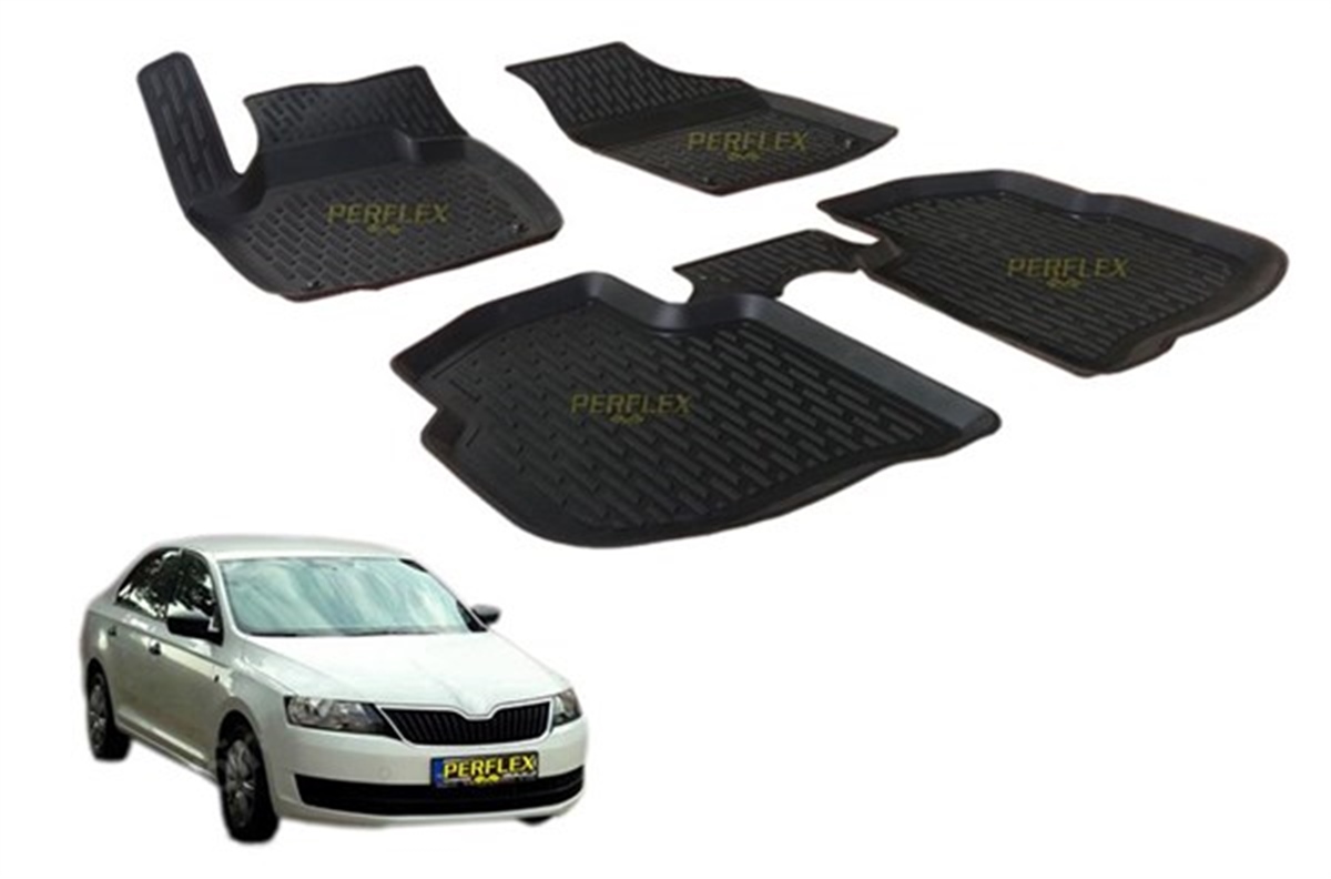 SKODAPASPAS 3D X-MAT HAVUZLU SKODA RAPID 13 BEJ PERFLEX PXMBG-SK07PERFLEXPERFLEX PXMBG-SK07