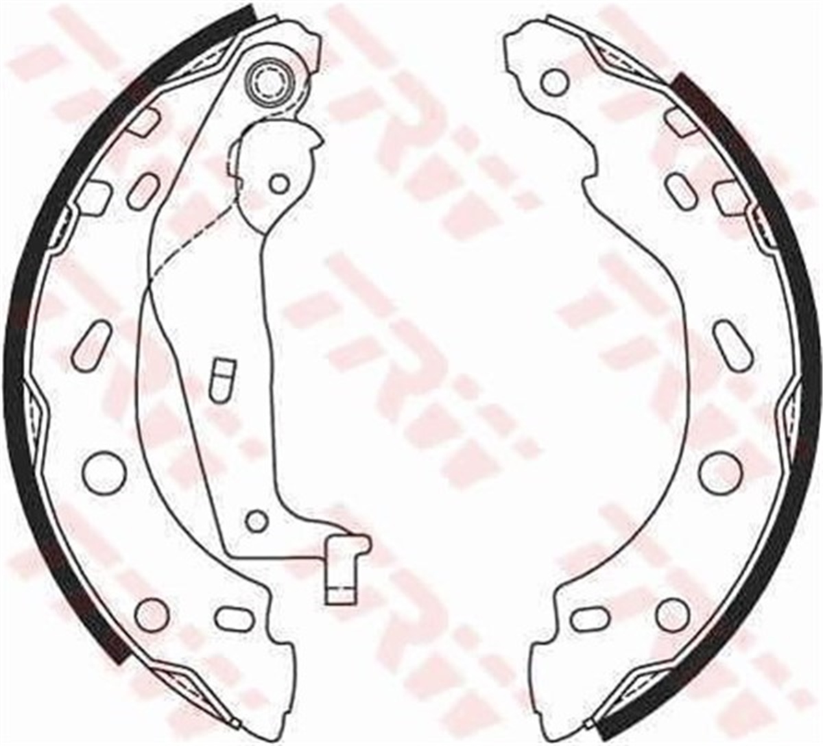 SMARTARKA PAPUÇ BALATA SMART CABRIO 0.6-0.7 00-04 FORTWO 1.0T 07 TRW GS8685TRWTRW GS8685