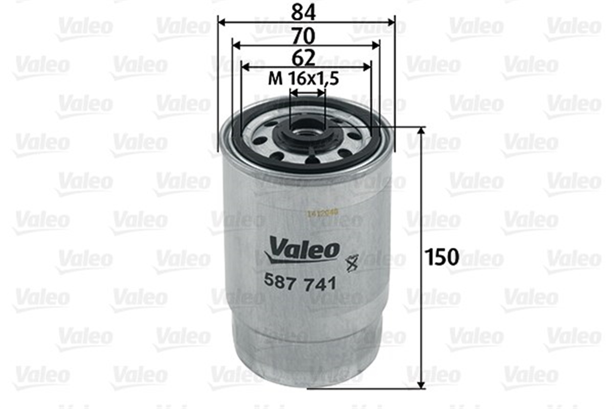 SORENTOYAKIT FİLTRESİ MAZOT KIA SORENTO 2.5 CRDI-RIO II 1.5 VALEO 587741VALEOVALEO 587741