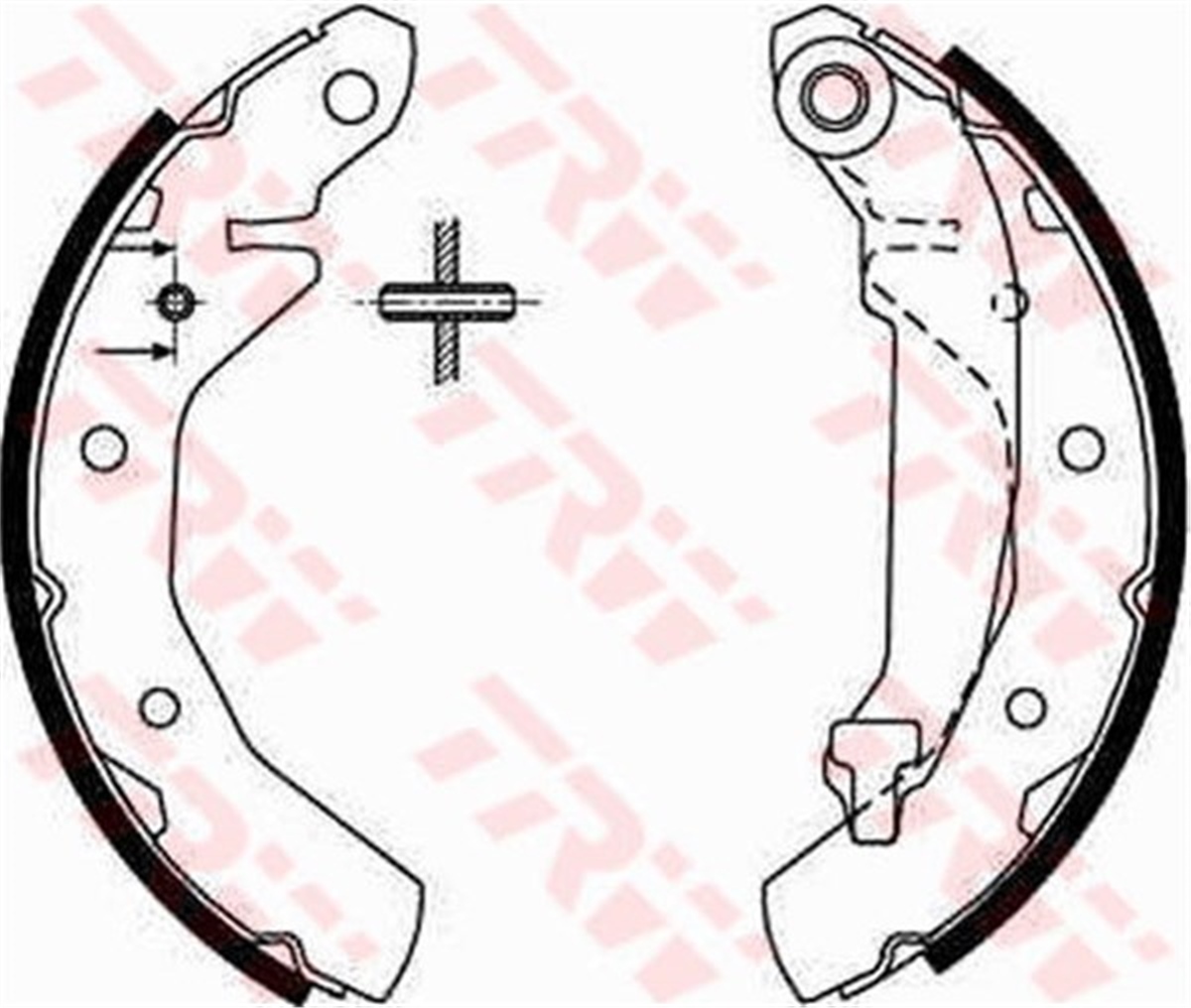 SPARKARKA PABUÇ BALATA MATIZ 0.8 05 1.0 05 SPARK 0.8 05 1.0 05-10 1.2 10 180X31 TRW GS8645TRWTRW GS8645
