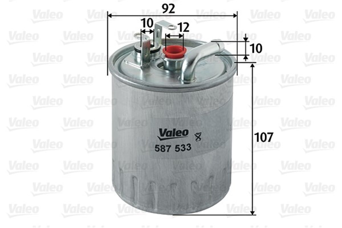 SPRINTERYAKIT FİLTRESİ MAZOT MERCEDES SPRINTER 3-T 311 CDI VALEO 587533VALEOVALEO 587533