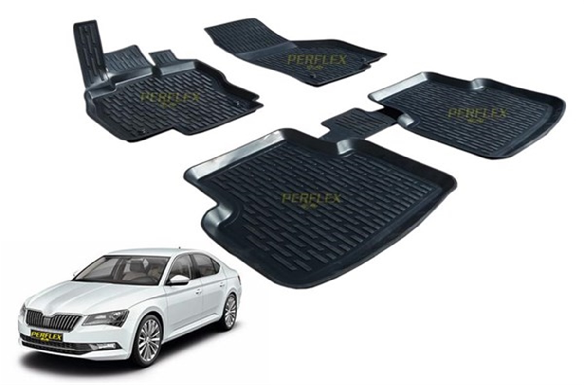 SUPERBPASPAS 3D X-MAT HAVUZLU SKODA SUPERB 15 BEJ PERFLEX PXMBG-SK11PERFLEXPERFLEX PXMBG-SK11