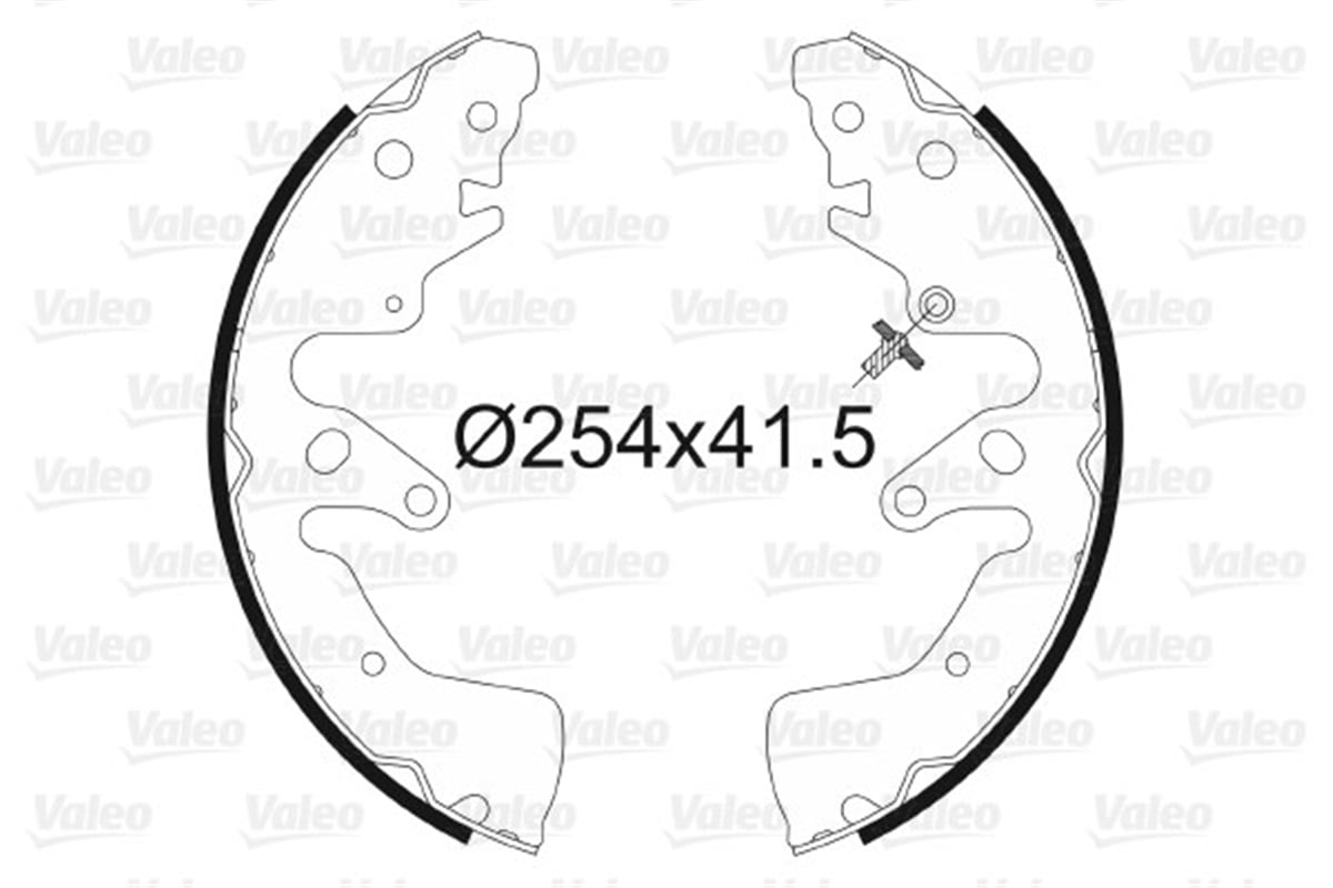 SUZUKIPABUÇLU FREN BALATASI SUZUKI GRAND VITARA 3-2006 VALEO 564107VALEOVALEO 564107