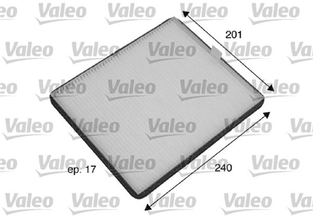 SUZUKIPOLEN FİLTRESİ OPEL AGILA 00 SUZUKI WAGON R 03 VALEO 698773VALEOVALEO 698773