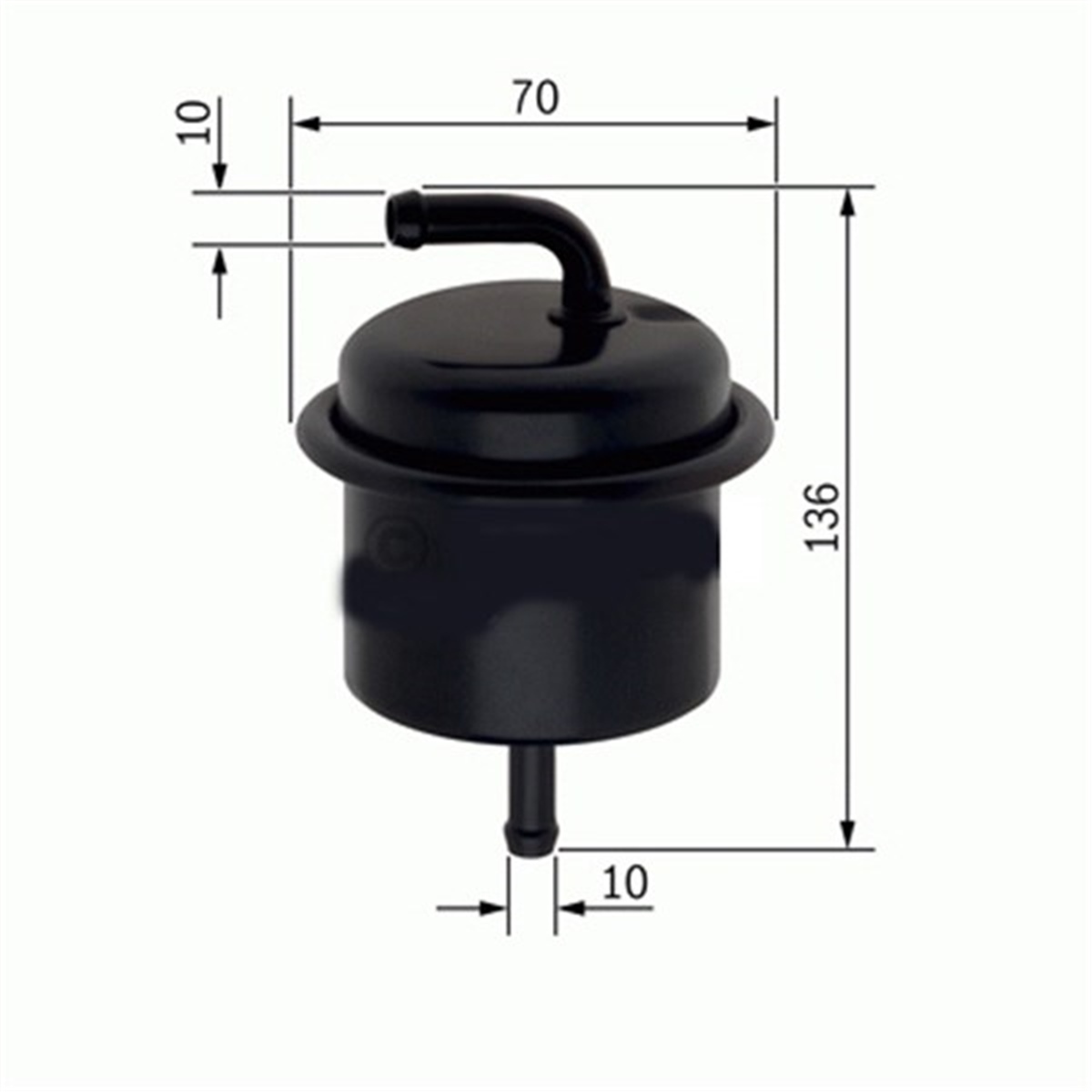 SUZUKIYAKIT FİLTRESİ SUZUKI GRAND VITARA 99-05 WK614-47 SARDES SF203SARDESSARDES SF203