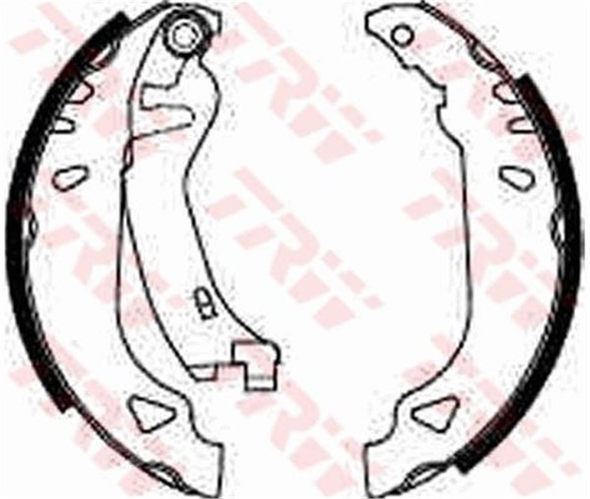 TEMPRAARKA PABUÇ BALATA TEMPRA 1.4 1.6 90-96 TIPO 1.4 1.6 1.9 89-95 PUNTO 1.2 1.6 1.7D 94-99 180X32 TRW GS8269TRWTRW GS8269