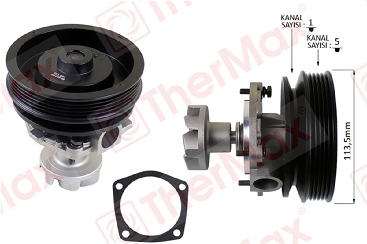 TEMPRADEVİRDAİM TIPO 160 1.4-1.6İE-TEMPRA 2000 KLİMALI-LANCIA 1.6İE PA599 T THERMAX T01.201THERMAXTHERMAX T01.201
