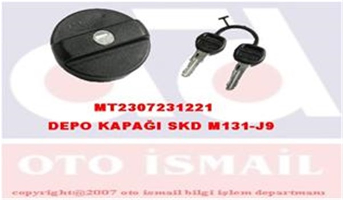 TOFAŞDEPO KAPAĞI SKD M131-J9 MITA 07231221MITAMITA 07231221