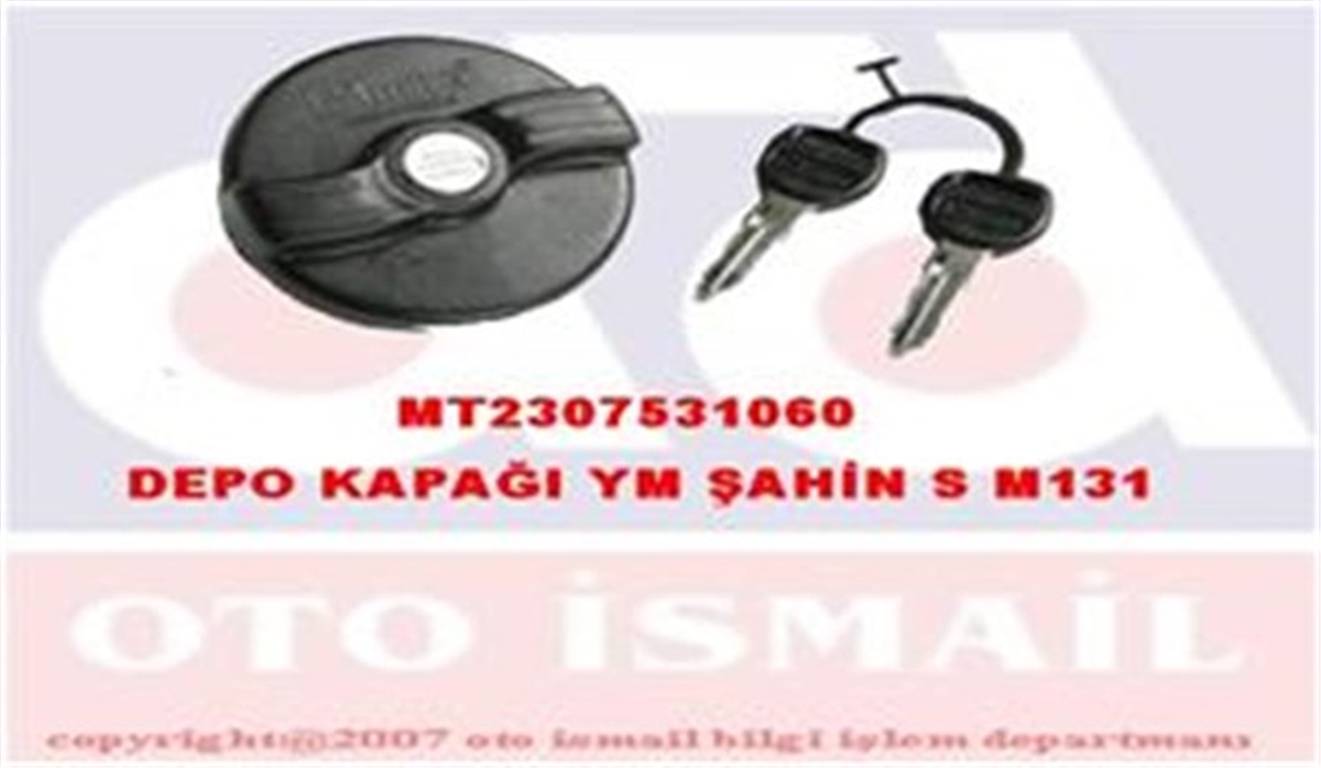 TOFAŞDEPO KAPAĞI YM ŞAHİN S M131 MITA 07531060MITAMITA 07531060