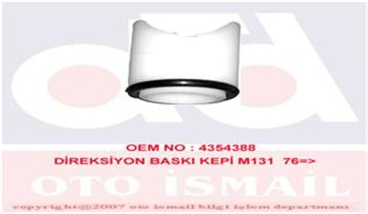 TOFAŞDİREKSİYON BASKI KEPİ M131 76 SISMAK 210140SISMAKSISMAK 210140