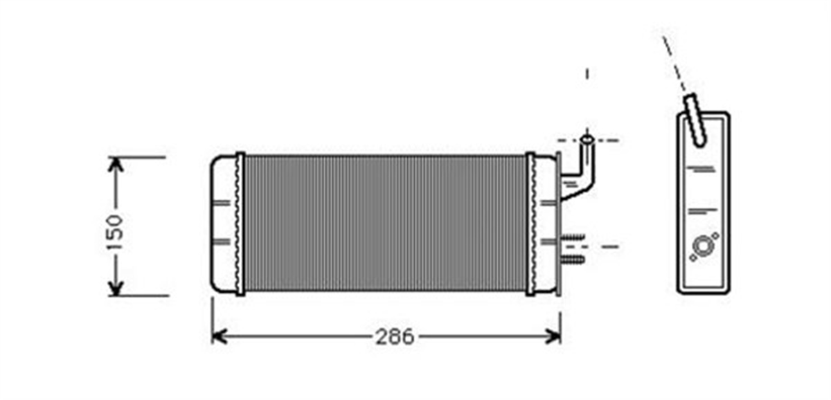 TOFAŞKALORİFER RADYATORÜ BRAZİNG M131 1600 250X140X36 ORIS KFI007ORISORIS KFI007