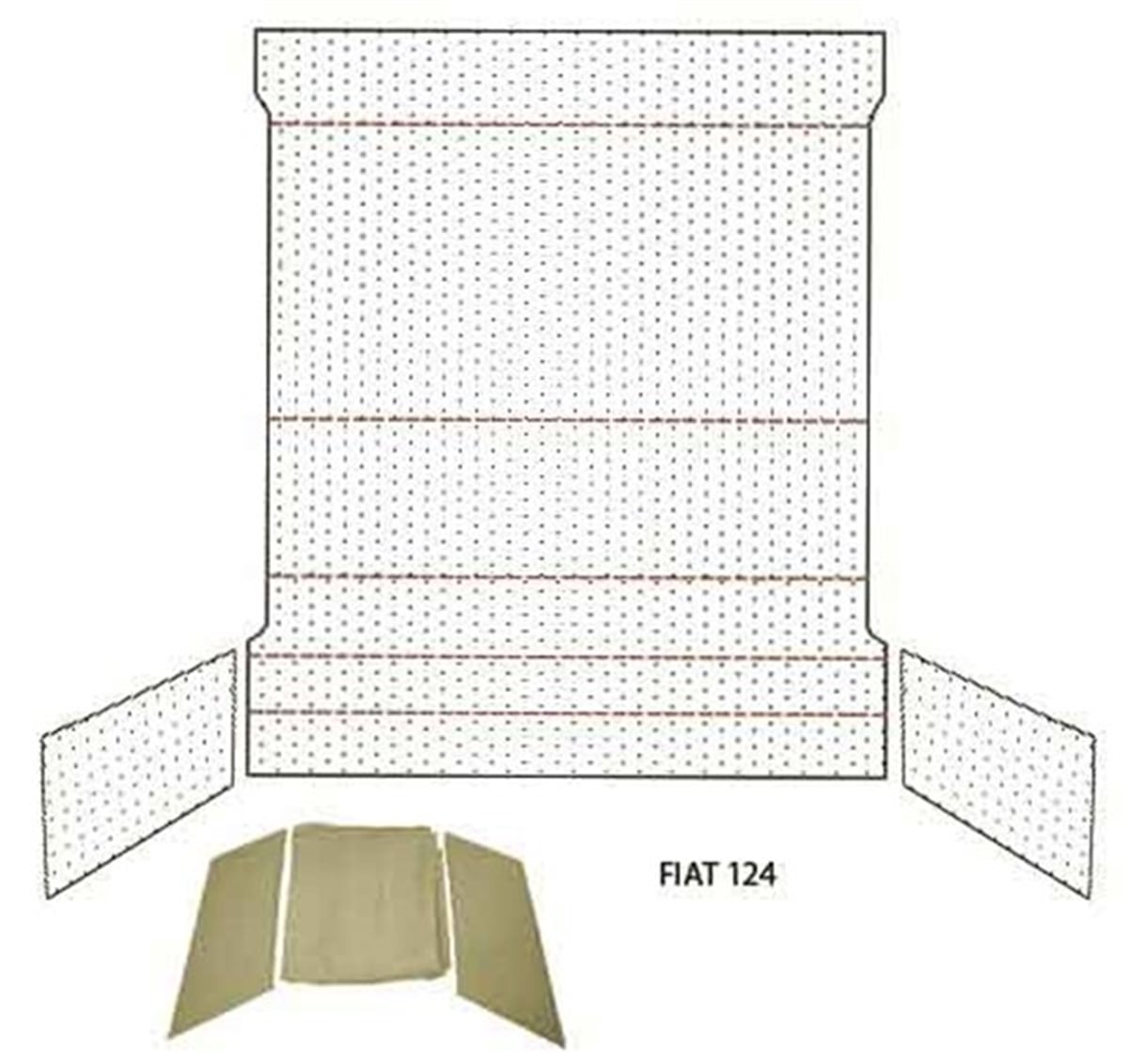 TOFAŞTAVAN DÖŞEMESİ VE SES PANOSU M124 OZIS TF11030000OZISOZIS TF11030000