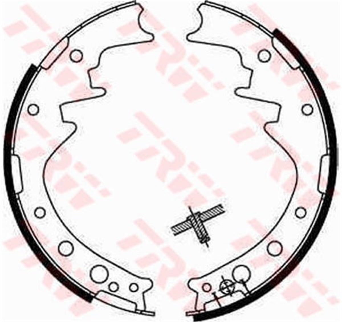 TOYOTAPABUÇ ARKA BALATA TOYOTA HI LUX TRW GS8170TRWTRW GS8170