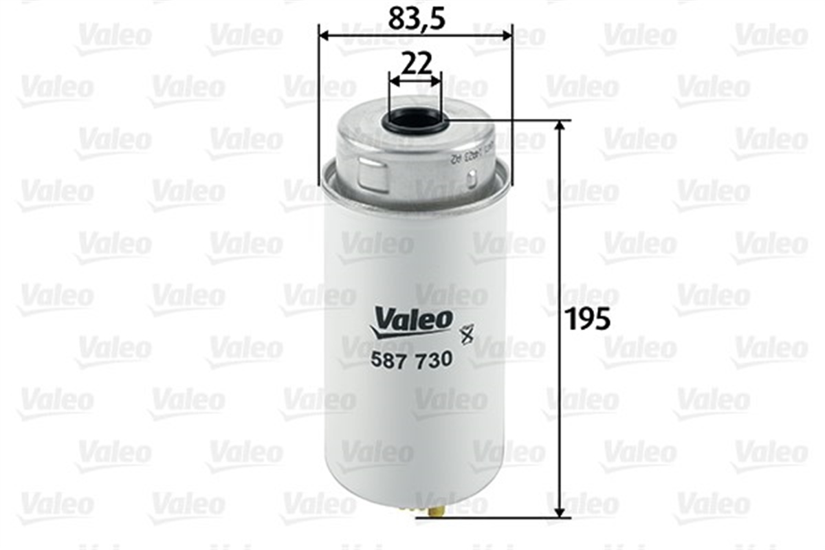 TRANSITYAKIT FİLTRESİ MAZOT FORD TRANSIT W184 2.0 TDCI-2.4 TDCI 00 06 VALEO 587730VALEOVALEO 587730