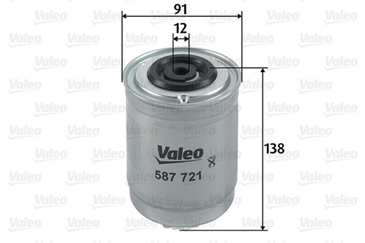 TRANSITYAKIT FİLTRESİ MAZOT FORD TRANSIT 95 2.5 D VALEO 587721VALEOVALEO 587721