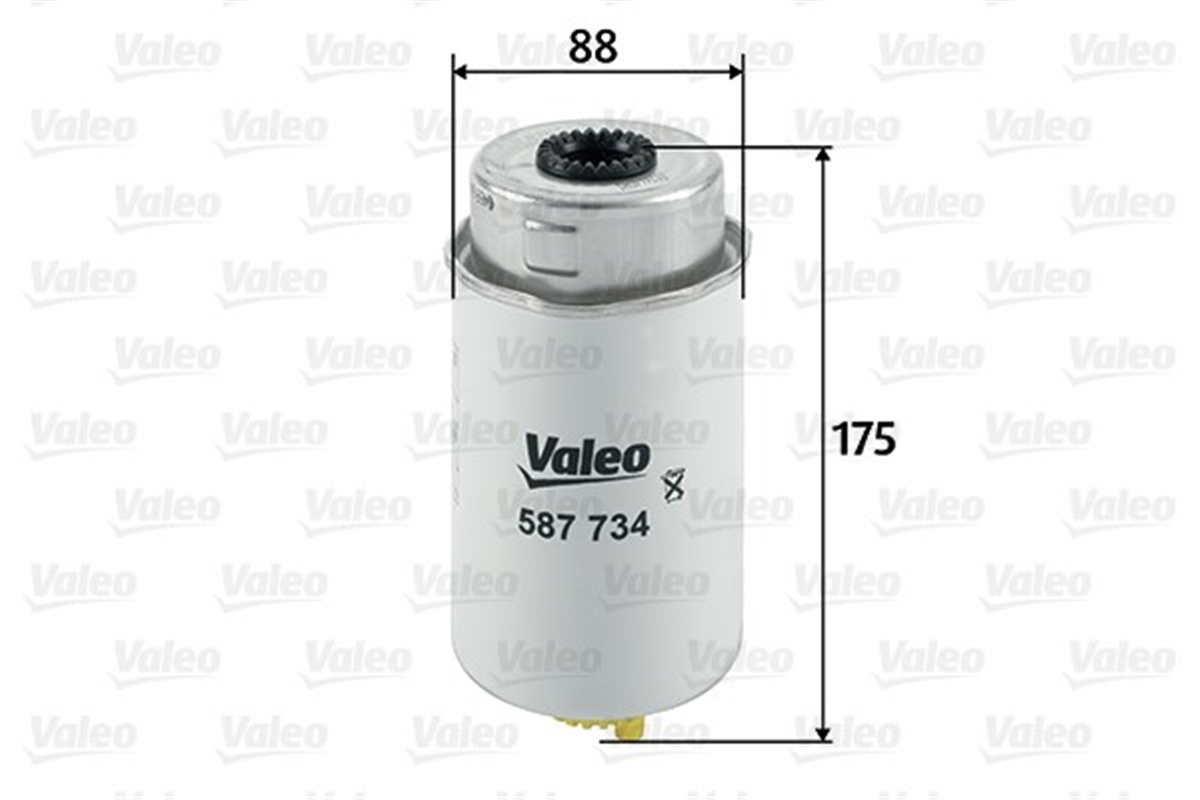 TRANSITYAKIT FİLTRESİ MAZOT FORD TRANSIT V148 2.0 TDCI 04 06 VALEO 587734VALEOVALEO 587734