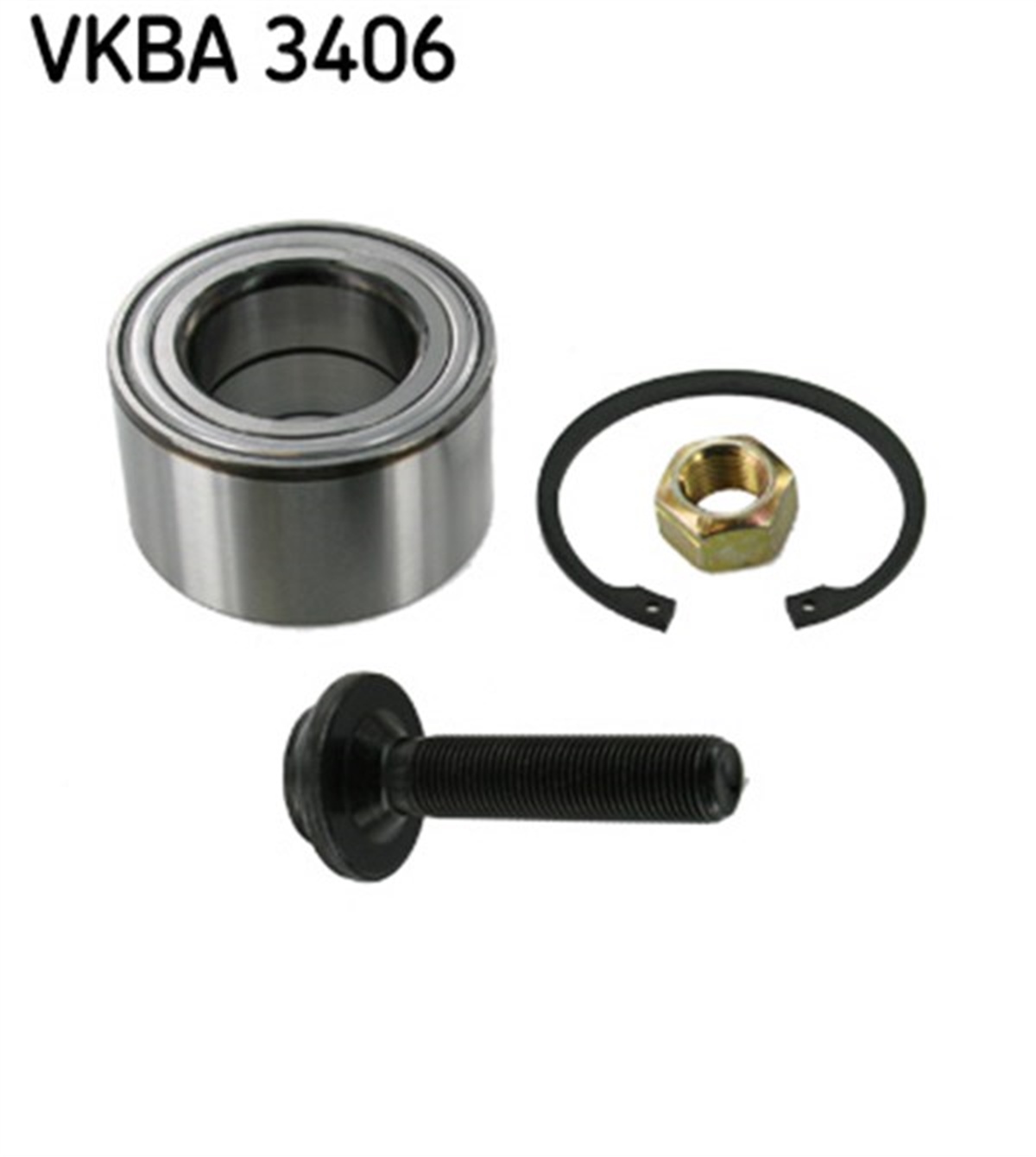 TRANSPORTERÖN-ARKA TEKER KİTİ TRANSPORTER T4 1.6-1.8-1.9D-2.0-2.5 90-03 SKF VKBA3406SKFSKF VKBA3406