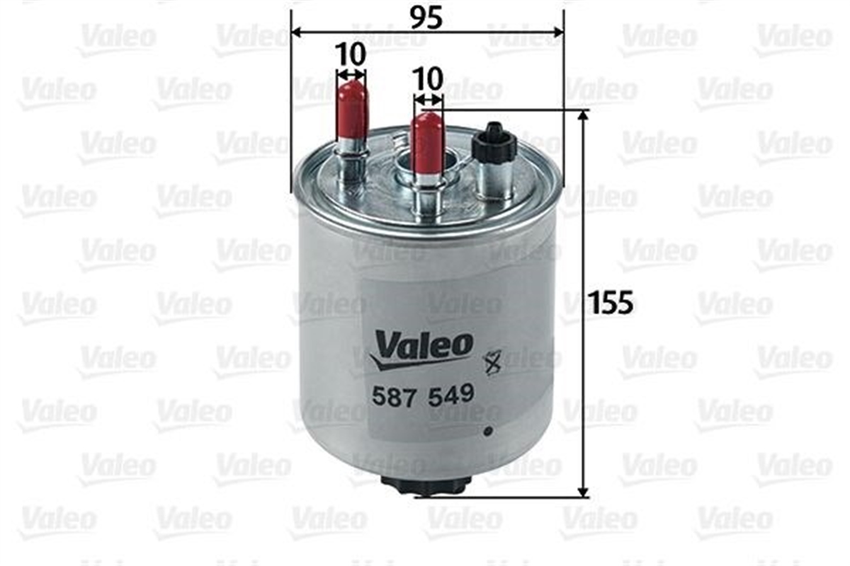 TWINGOYAKIT FİLTRESİ MAZOT RENAULT TWINGO 1.5 DCI VALEO 587549VALEOVALEO 587549