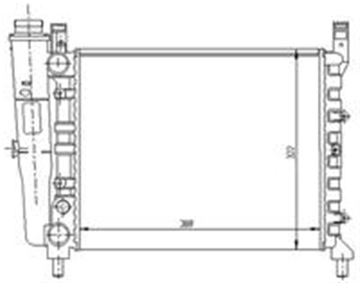 UNORADYATOR UNO 60 MEK KLİMASIZ 441X322X33 ALEMİNYUM ORIS MFI009ORISORIS MFI009
