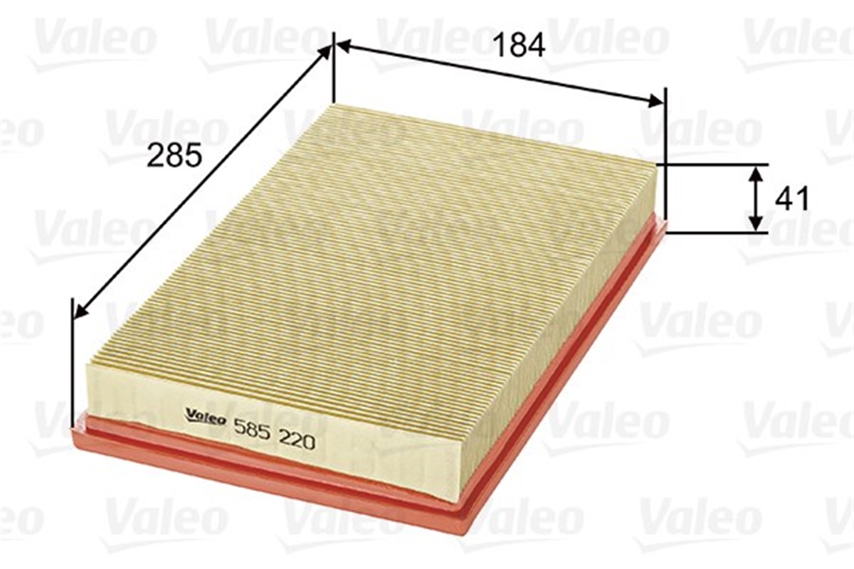 VECTRAHAVA FİLTRESİ OPEL VECTRA A 1.6S-1.6İ-1.8-2.0İ VALEO 585220VALEOVALEO 585220
