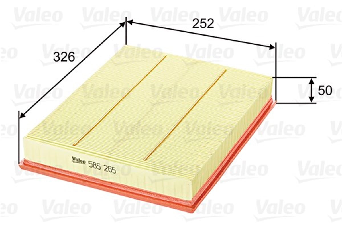 VECTRAHAVA FİLTRESİ OPEL VECTRA MK II GTS 1.8 16V VALEO 585265VALEOVALEO 585265