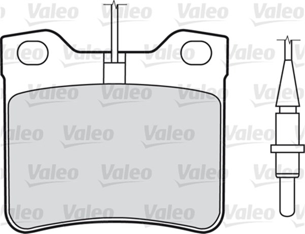 VITOARKA BALATA MERCEDES VITO W638 V200 V220 V230 108D-110D-113- 96-03 VALEO 598062VALEOVALEO 598062